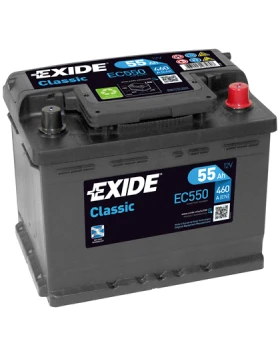 Μπαταρία EXIDE Classic EC550 12V 55Ah 460CCA A(EN)