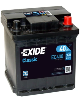 Μπαταρία EXIDE Classic EC400 12V 40Ah 320CCA A(EN)