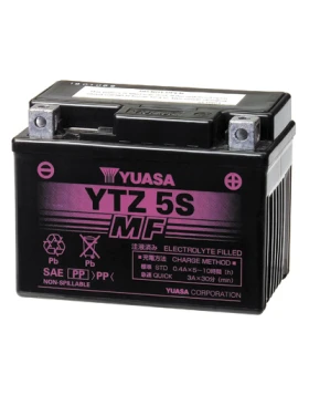 YUASA Battery YTZ5S 12V 3.5Ah 65CCA (EN)