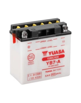 YUASA Battery Yumicron YB7-A 12V 8Ah 105CCA (EN)