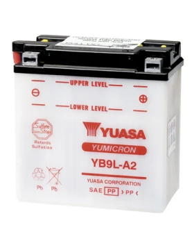 Μπαταρία YUASA Yumicron YB9L-A2 12V 9Ah 124CCA (EN)