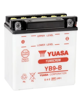 Μπαταρία YUASA Yumicron YB9-B 12V 9Ah 130CCA (EN)