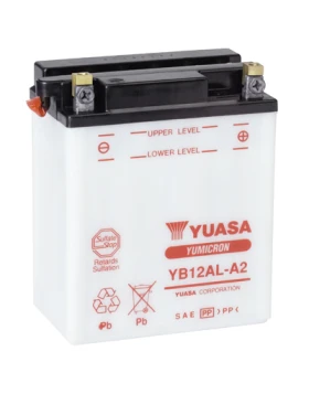 Μπαταρία YUASA Yumicron YB12AL-A2 12V 12Ah 165CCA (EN)