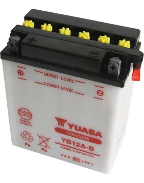 Μπαταρία YUASA Yumicron YB12A-B 12V 12Ah (10HR) 150CCA (EN)