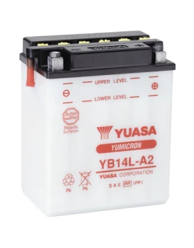 YUASA Battery Yumicron YB14L-A2 12V 14Ah 190CCA (EN)