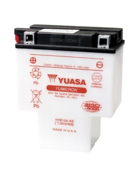 YUASA Battery Yumicron HYB16A-AB 12V 16Ah 200CCA (EN)