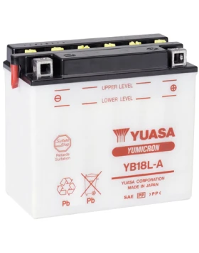 YUASA Battery Yumicron YB18L-A 12V 18Ah 235CCA (EN)
