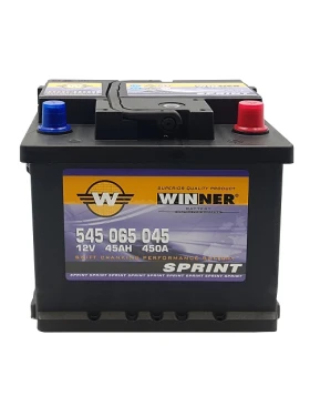 Μπαταρία WINNER Sprint 545 065 045 45Ah (C20) 450CCA (EN)