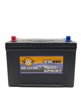 Μπαταρία WINNER Sprint 600 033 080 100Ah (C20) 800CCA (EN)