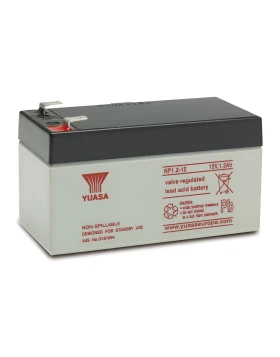 Μπαταρία YUASA NP1.2-12 VRLA - AGM 12V 1.2Ah