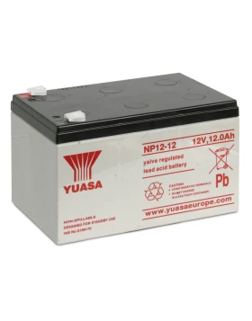 Μπαταρία YUASA NP12-12 VRLA - AGM 12V 12Ah