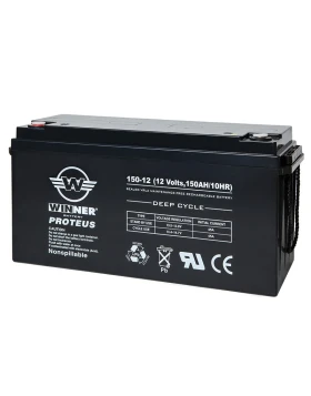 Μπαταρία WINNER Proteus 150-12 VRLA-AGM 12V 150Ah (C10)