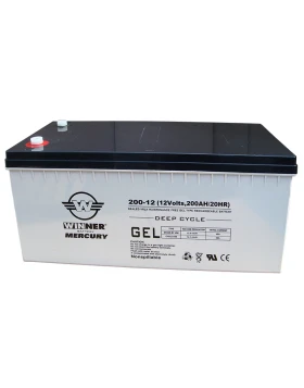 Μπαταρία WINNER Mercury VRLA-GEL 12V 200Ah (C20)
