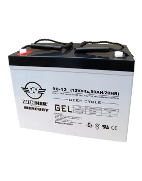 Μπαταρία WINNER Mercury VRLA-GEL 12V 90Ah (C20)