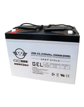 Μπαταρία WINNER Mercury VRLA-GEL 12V 230Ah (C20)
