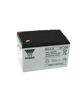Μπαταρία YUASA REC12-12 VRLA - AGM 12V 12Ah