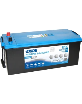 Μπαταρία EXIDE Dual AGM EP2100 12V 240Ah 1200CCA A(EN)