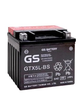 Μπαταρία GS AGM GTX5L-BS 12V 4Ah (10HR) 80CCA (EN)