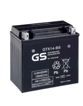 Μπαταρία GS AGM GTX14-BS 12V 12Ah (10HR) 200CCA (EN)