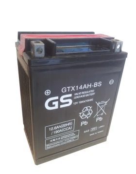 Μπαταρία GS AGM GTX14H-BS 12V 12Ah (10HR) 190CCA (EN)