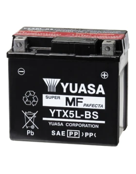 Μπαταρία YUASA YTX5L-BS 12V 4Ah 80CCA (EN)