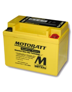 Μπαταρία MOTOBATT MBTX4U 12V 5Ah 70CCA