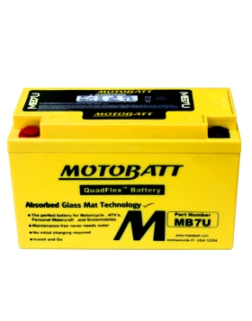 Μπαταρία MOTOBATT MB7U 12V 7.4Ah 100CCA