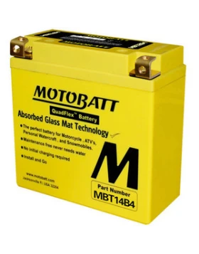 Μπαταρία MOTOBATT MBT14B4 12V 14.8Ah 180CCA