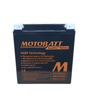 Μπαταρία MOTOBATT MBTX30UHD 12V 35Ah (C20) 440CCA