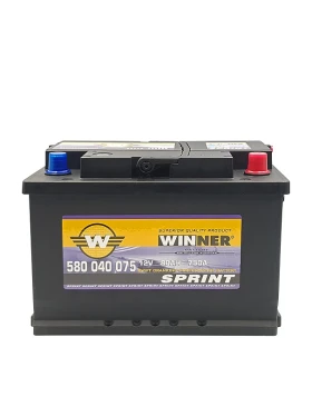 Μπαταρία WINNER Sprint 580 040 075 80Ah (C20) 750CCA (EN)