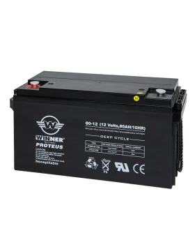 WINNER Battery Proteus 80-12 VRLA-AGM 12V 80Ah (C10)