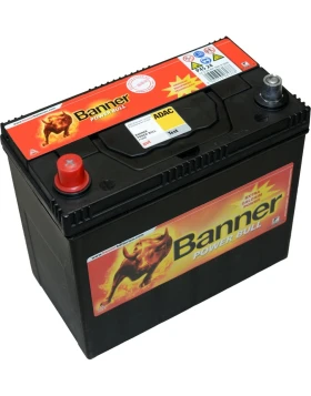 Μπαταρία BANNER Power Bull P4524 12V 45Ah (C20) 390CCA
