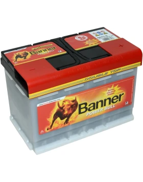 Μπαταρία BANNER Power Bull P7740 pro 12V 77Ah (C20) 700CCA