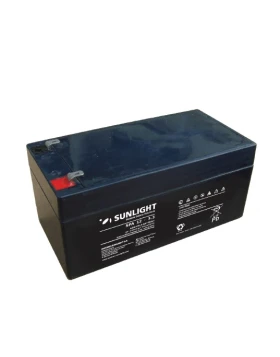 Μπαταρία SUNLIGHT SPA12-3.3 12V 3.2Ah (C20) VRLA - AGM