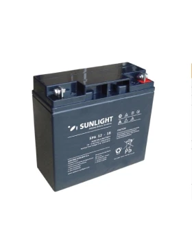 Μπαταρία SUNLIGHT SPA12-18 12V 18Ah (C20) VRLA - AGM