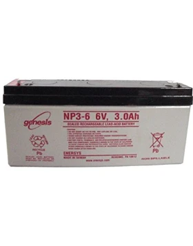 Μπαταρία ENERSYS Genesis NP3-6 6V 3Ah (20HR)