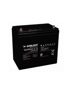 Μπαταρία SUNLIGHT Accuforce 12-55 12V 57.8Ah (C20) AGM - VRLA