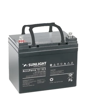 Μπαταρία Sunlight Accuforce 12-35s 12V 35Ah (C100) VRLA - AGM