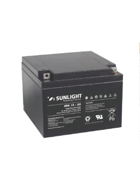 Μπαταρία SUNLIGHT SPA12-26 12V 26Ah (C20) VRLA - AGM