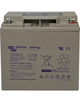 VICTRON Battery 12-22 12V 22Ah (C20) VRLA - AGM
