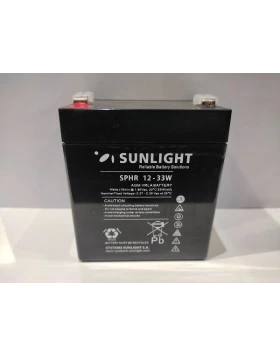 Μπαταρία SUNLIGHT SPHR 12V-33W AGM High Rate