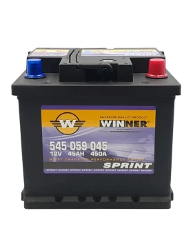 Μπαταρία WINNER Sprint 545 059 045 45Ah (C20) 450CCA (EN)