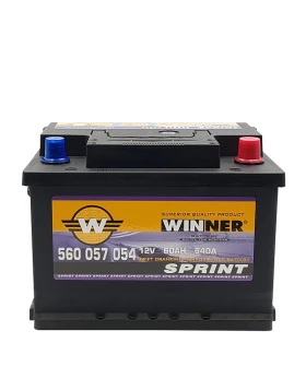 Μπαταρία WINNER Sprint 560 057 054 60Ah (C20) 540CCA (EN)