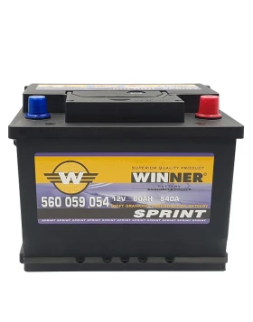 Μπαταρία WINNER Sprint 560 059 054 60Ah (C20) 540CCA (EN)