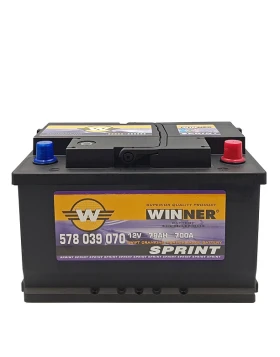 Μπαταρία WINNER Sprint 578 039 070 78Ah (C20) 700CCA (EN)
