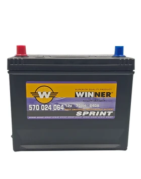 Μπαταρία WINNER Sprint 570 024 064 70Ah (C20) 640CCA (EN)