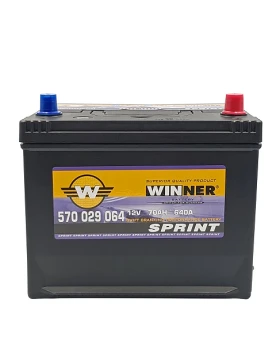 Μπαταρία WINNER Sprint 570 029 064 70Ah (C20) 640CCA (EN)