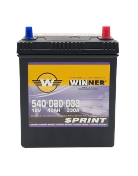 Μπαταρία WINNER Sprint 540 020 033 40Ah (C20) 330CCA (EN)
