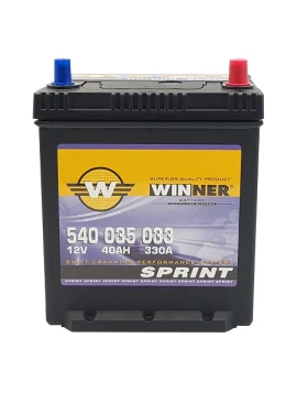Μπαταρία WINNER Sprint 540 035 033 40Ah (C20) 330CCA (EN)