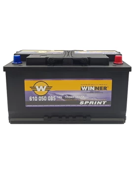 Μπαταρία WINNER Sprint 610 050 085 110Ah (C20) 850CCA (EN)